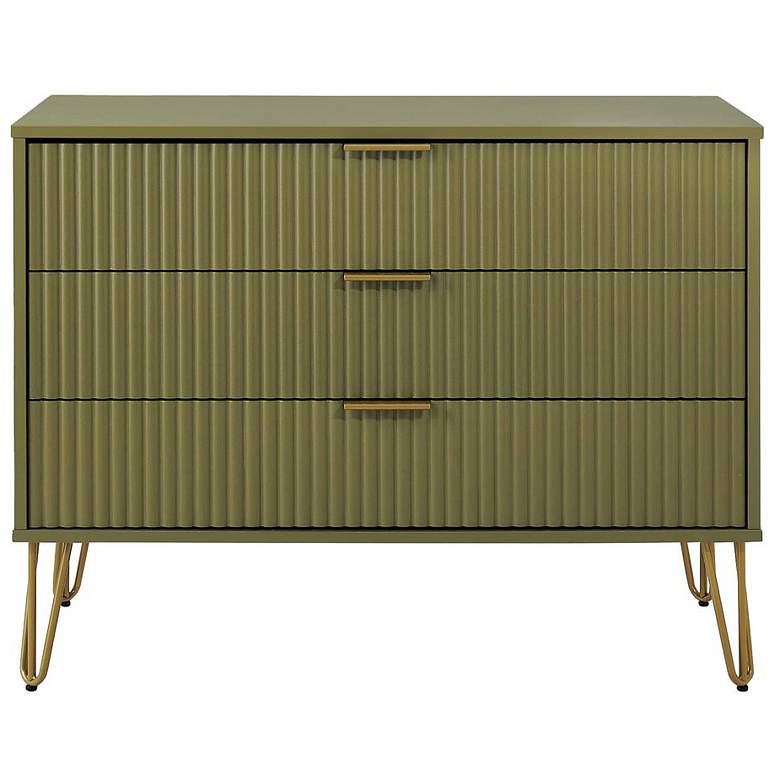 Image 1 DUMBO Dresser in Olive Green