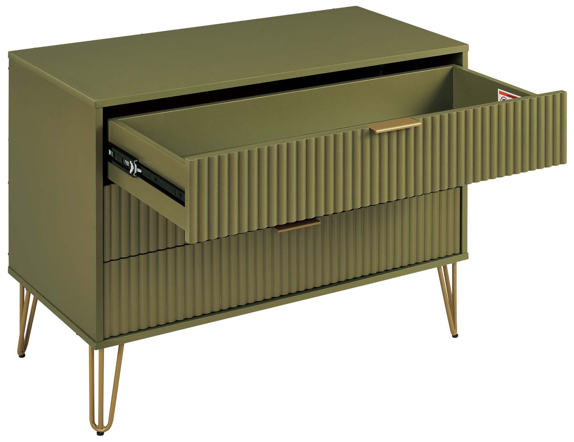 DUMBO Dresser in Olive Green
