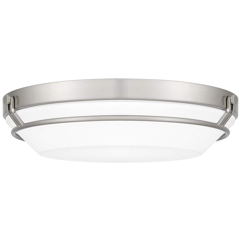 Image 1 Dunbar Integrated LED Brushed Nickel Flush Mount