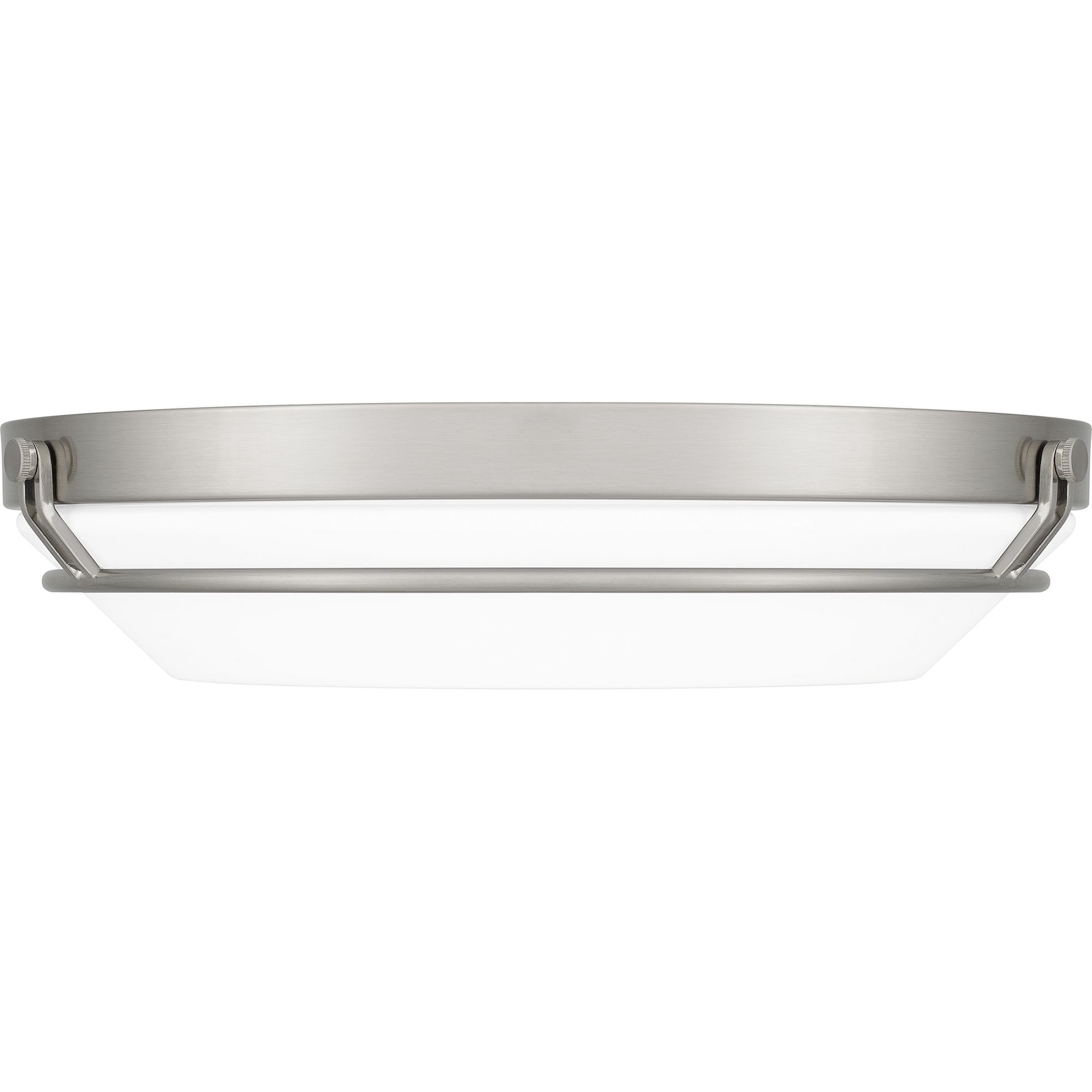 Image 3 Dunbar Integrated LED Brushed Nickel Flush Mount more views