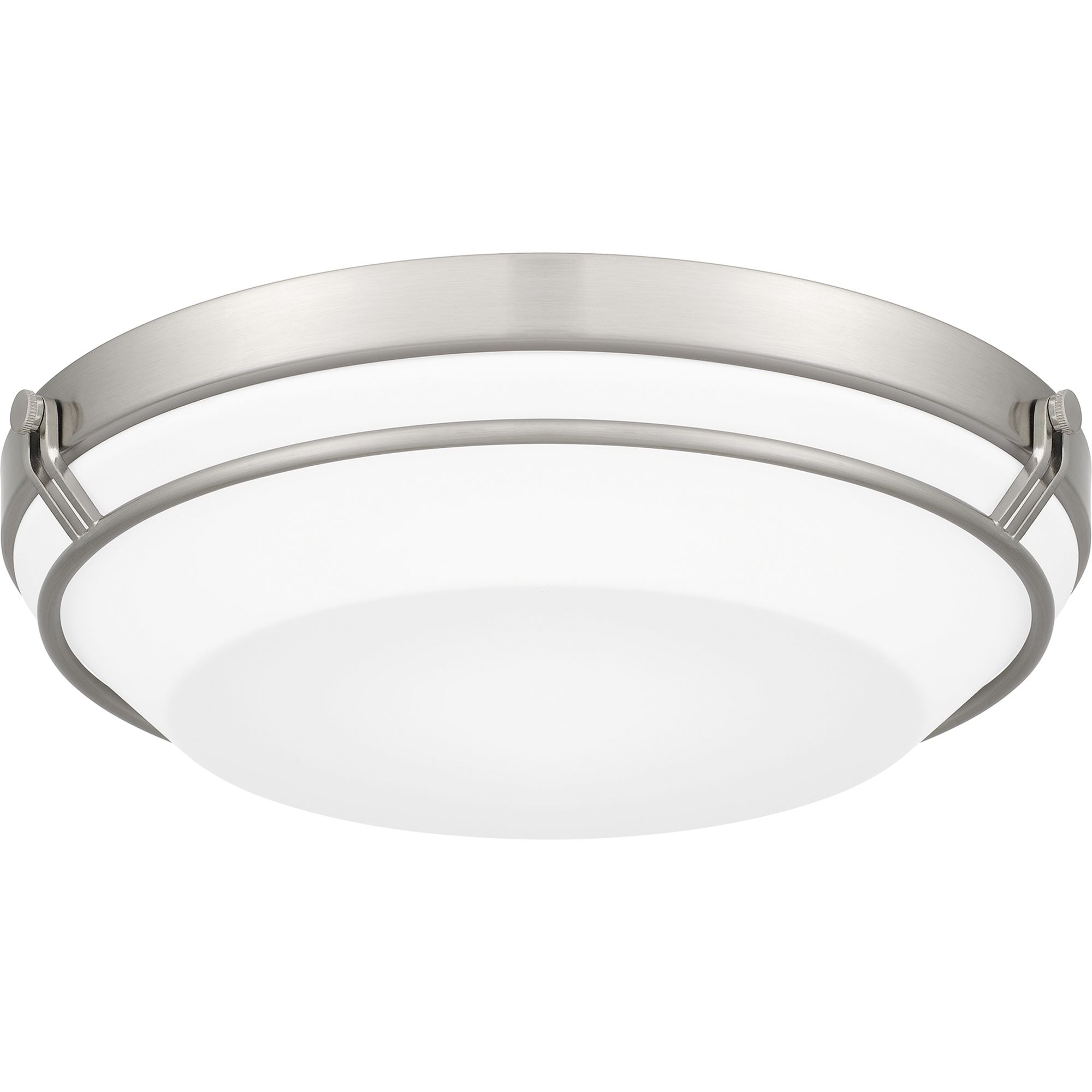 Image 5 Dunbar Integrated LED Brushed Nickel Flush Mount more views