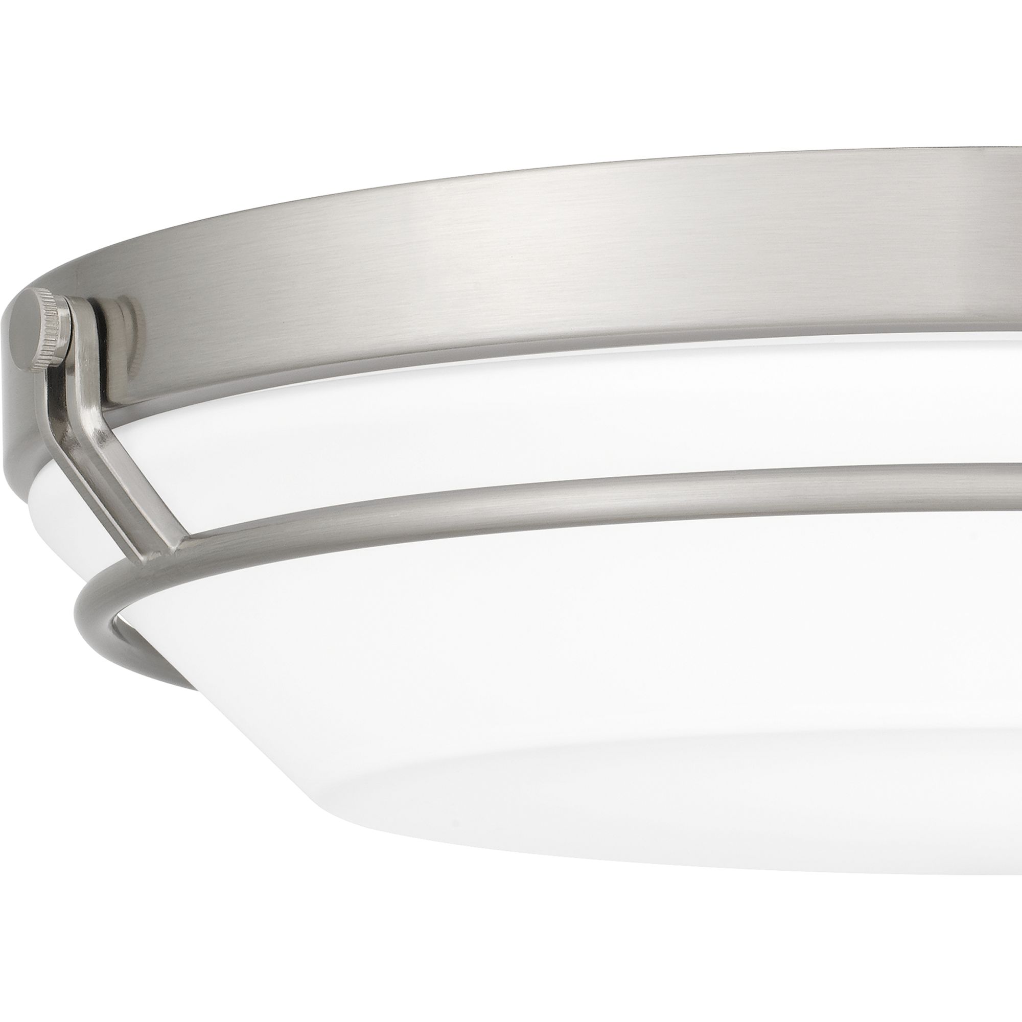Image 6 Dunbar Integrated LED Brushed Nickel Flush Mount more views