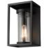 Dunbroch 13" High Black Outdoor Wall Light