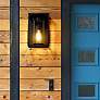 Thumbnail2 of Dunbroch 13" High Black Outdoor Wall Light