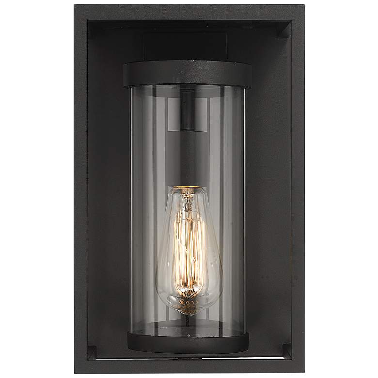 Image 7 Dunbroch 13 inch High Black Outdoor Wall Light more views