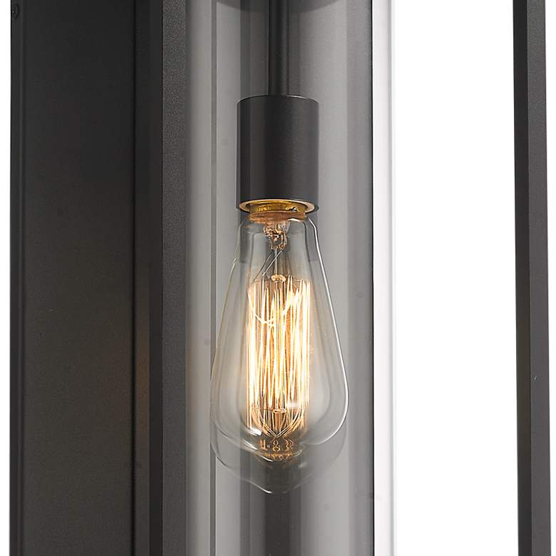 Image 4 Dunbroch 18 1/4" High Black Outdoor Wall Light more views