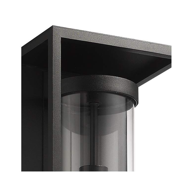 Image 5 Dunbroch 18 1/4" High Black Outdoor Wall Light more views
