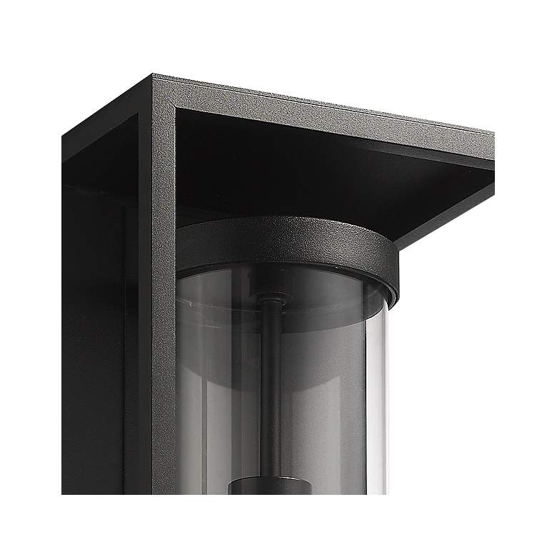 Image 5 Dunbroch 18 1/4 inch High Black Outdoor Wall Light more views