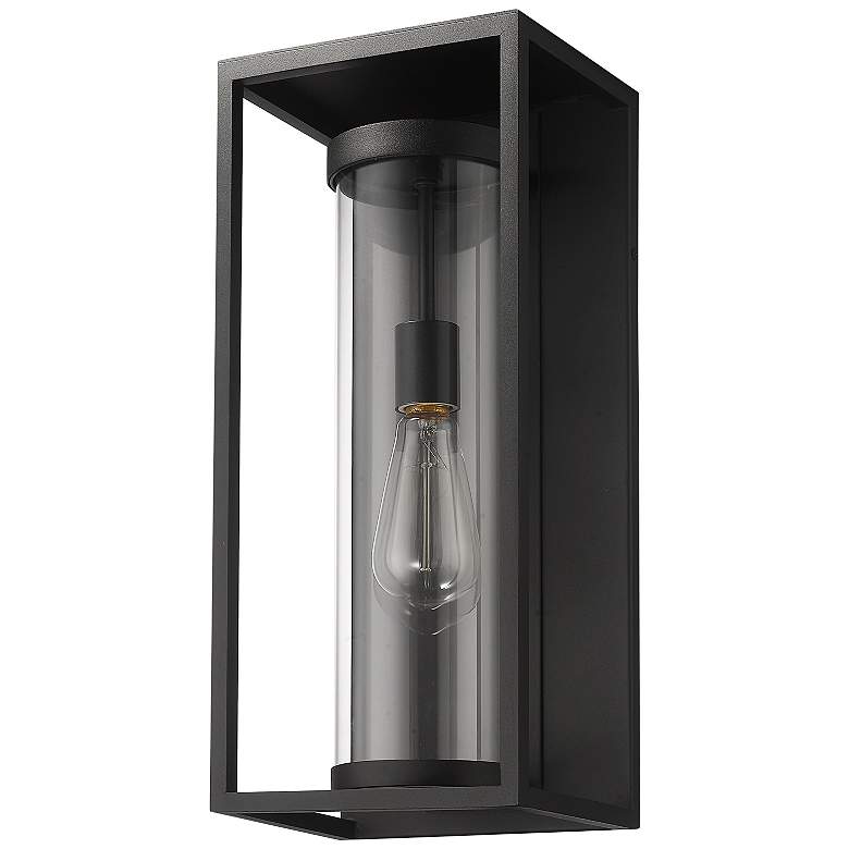 Image 6 Dunbroch 18 1/4" High Black Outdoor Wall Light more views