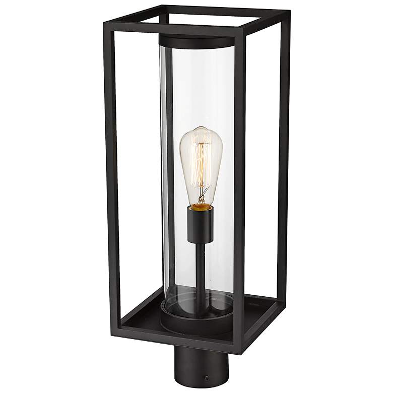 Image 4 Dunbroch 21 3/4" High Black Outdoor Post Light more views