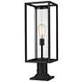 2_Dunbroch 23 3/4" High Black Outdoor Pier Mount Light