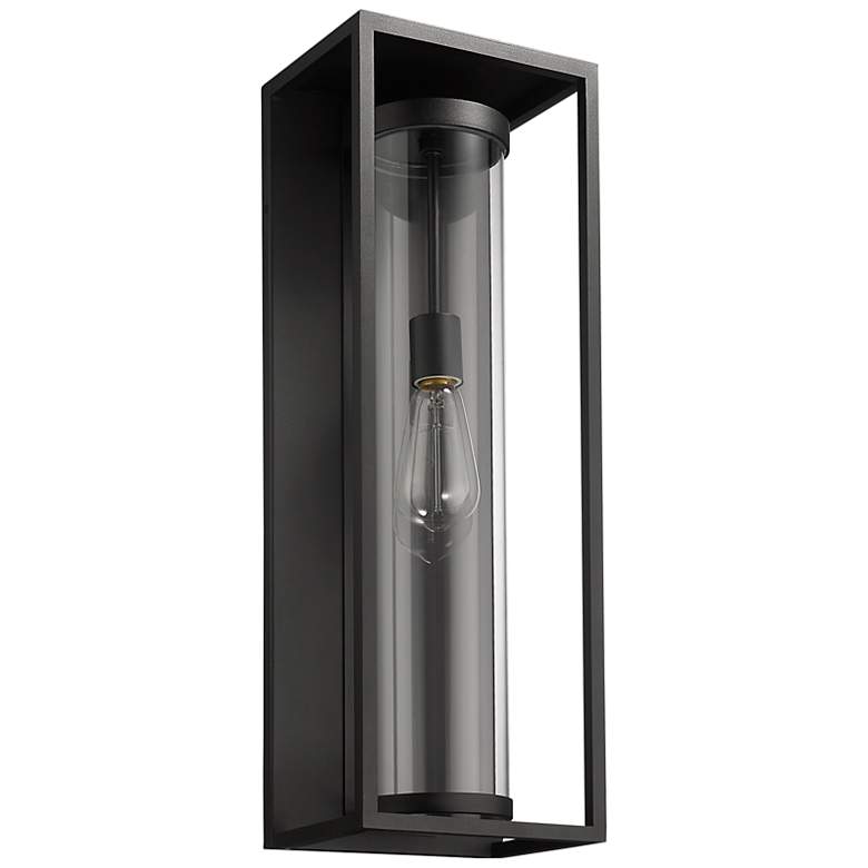 Image 1 Dunbroch 24 1/4" High Black Outdoor Wall Light