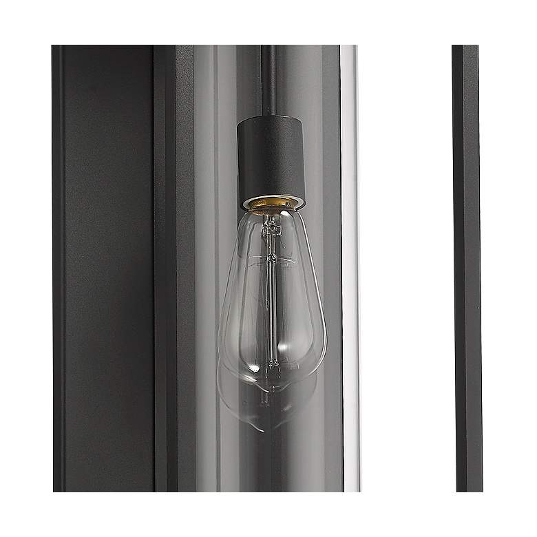 Image 2 Dunbroch 24 1/4" High Black Outdoor Wall Light more views
