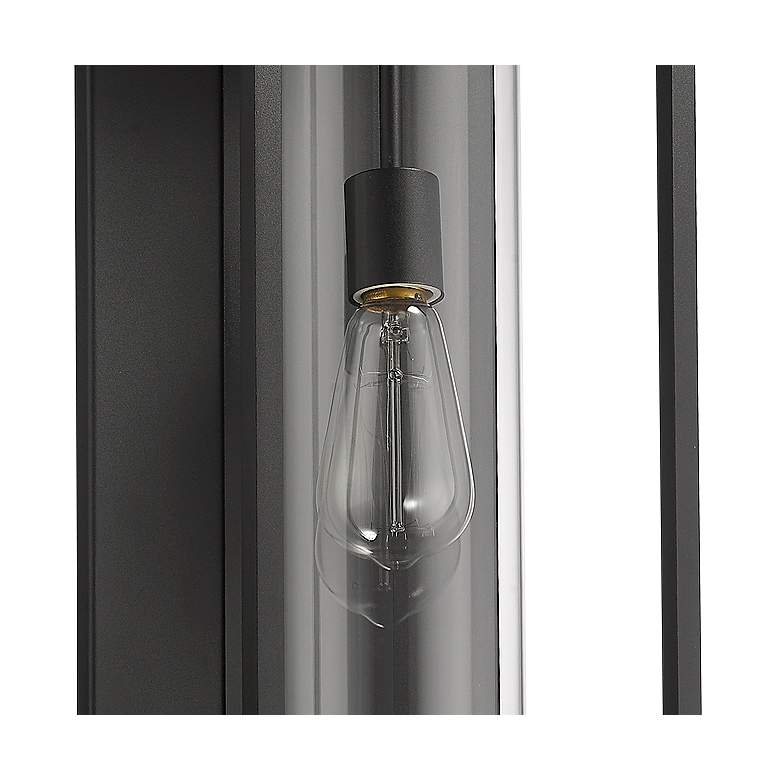 Image 2 Dunbroch 24 1/4 inch High Black Outdoor Wall Light more views