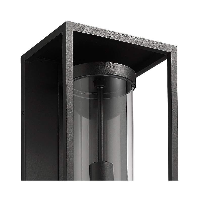 Image 3 Dunbroch 24 1/4 inch High Black Outdoor Wall Light more views