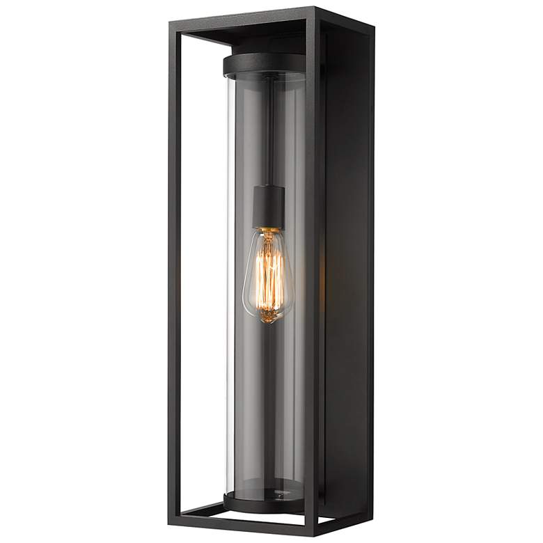 Image 4 Dunbroch 24 1/4 inch High Black Outdoor Wall Light more views