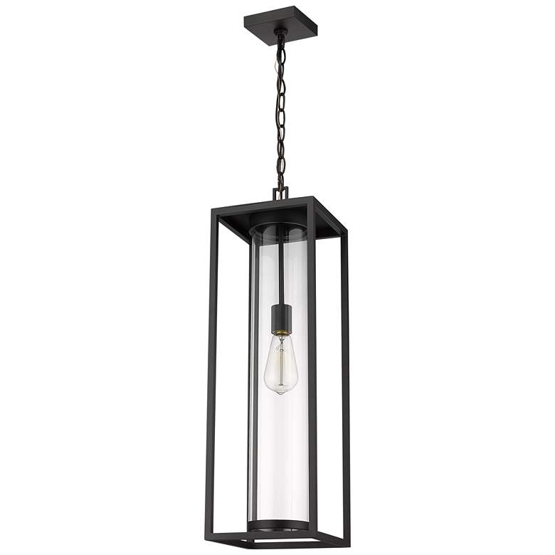 Image 6 Dunbroch 26 3/4" High Black Outdoor Hanging Light more views