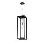 Dunbroch 26 3/4" High Black Outdoor Hanging Light in scene