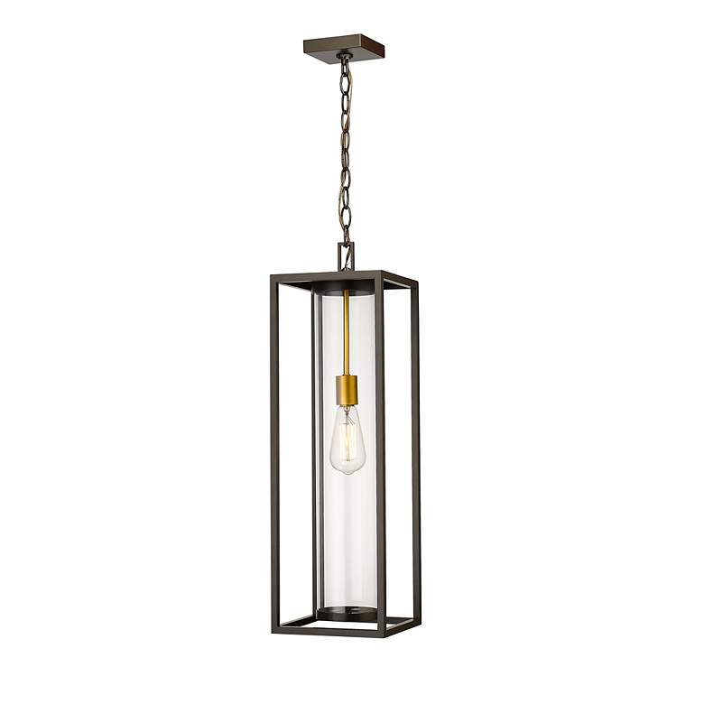 Image 6 Dunbroch 26 3/4" High Deep Bronze Outdoor Hanging Light more views