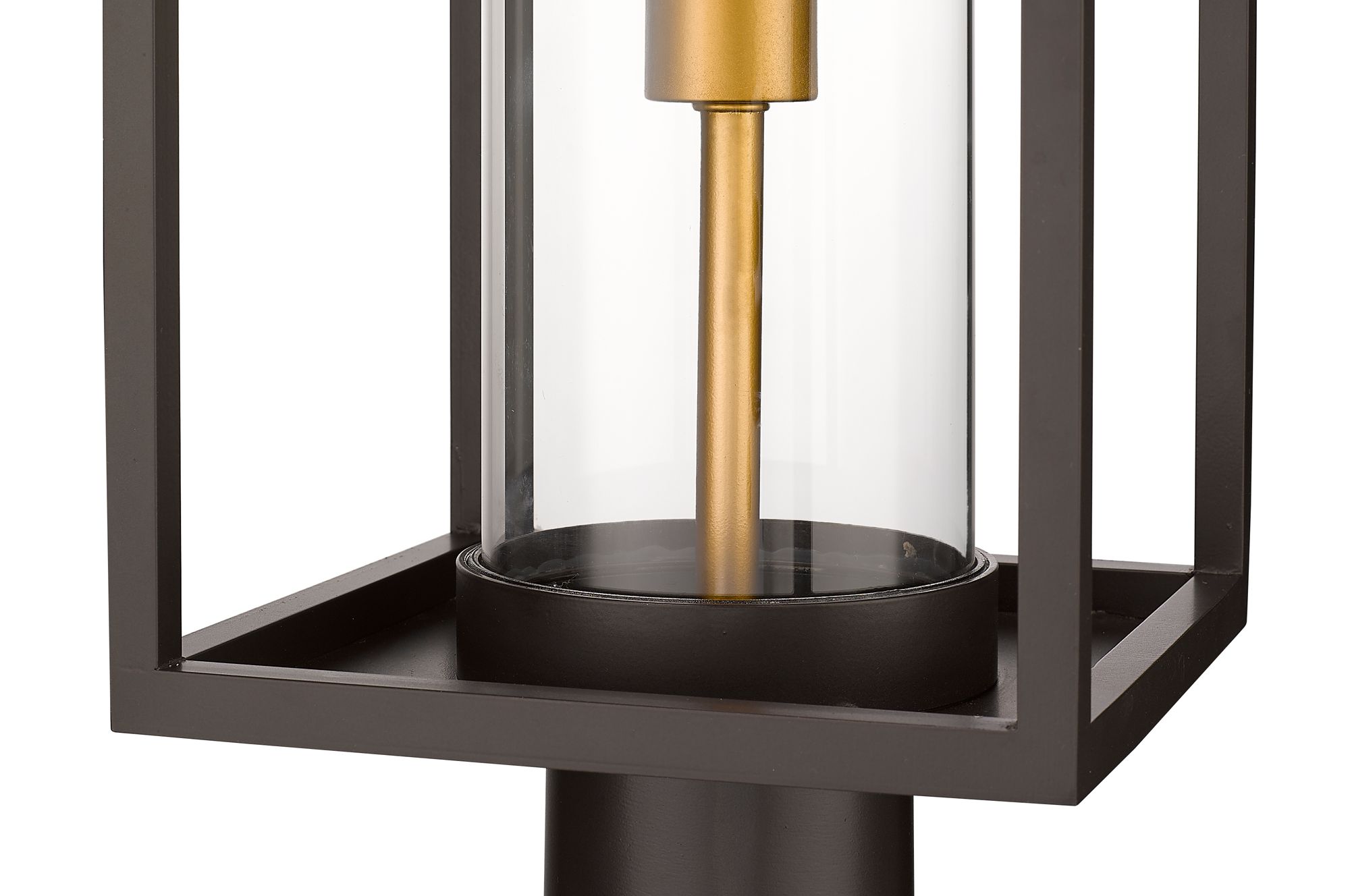 Dunbroch 27 3/4" High Deep Bronze Outdoor Post Light