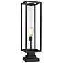 1_Dunbroch 28 3/4" High Black Outdoor Pier Mount Light