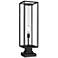 Dunbroch 28 3/4" High Black Outdoor Pier Mount Light