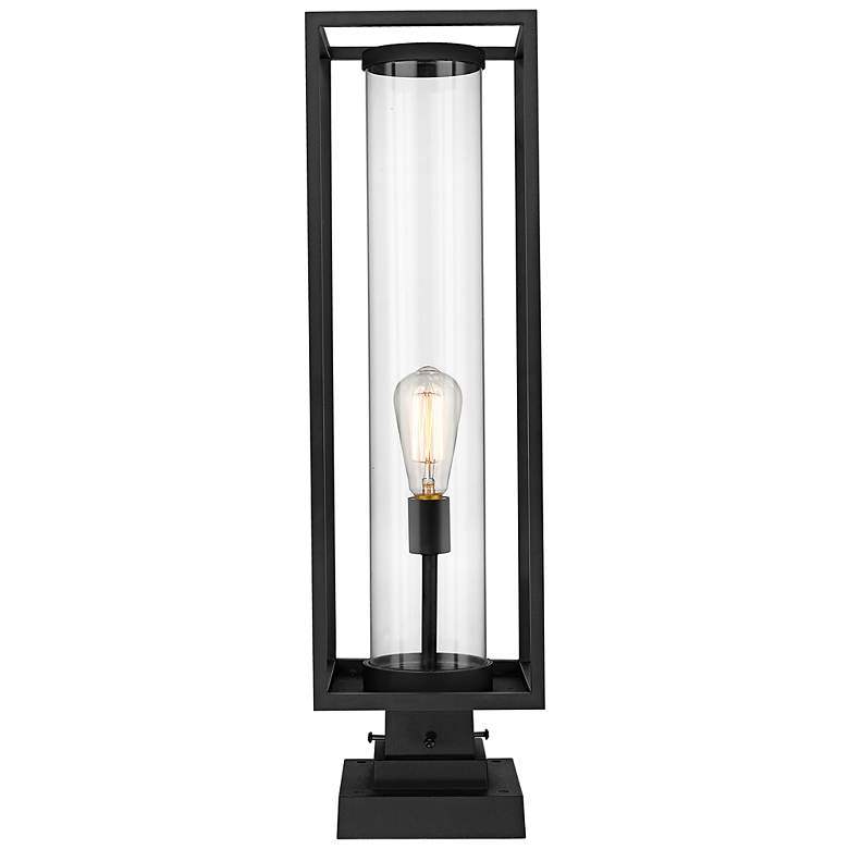 Image 5 Dunbroch 28 3/4" High Black Outdoor Pier Mount Light more views