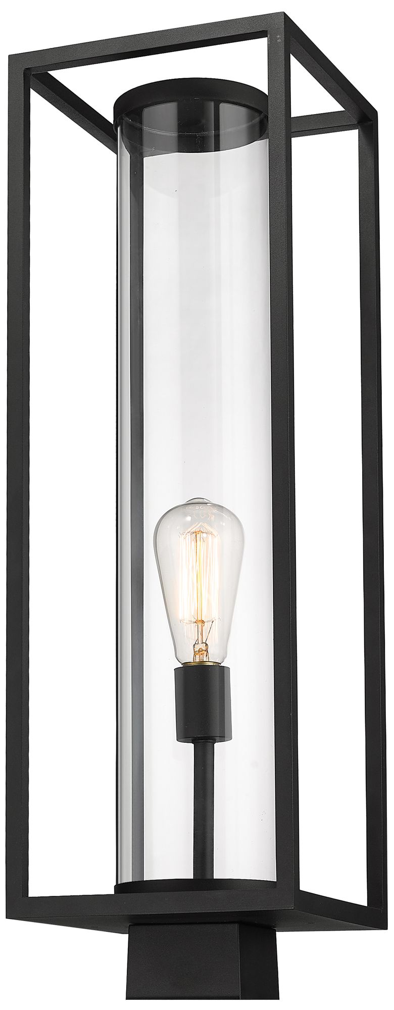 Dunbroch by Z-Lite Black 26.25 inch 1 Light Outdoor Post Mount Fixture