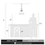 4_Duncan 14" Wide Pewter Pendant Light more views
