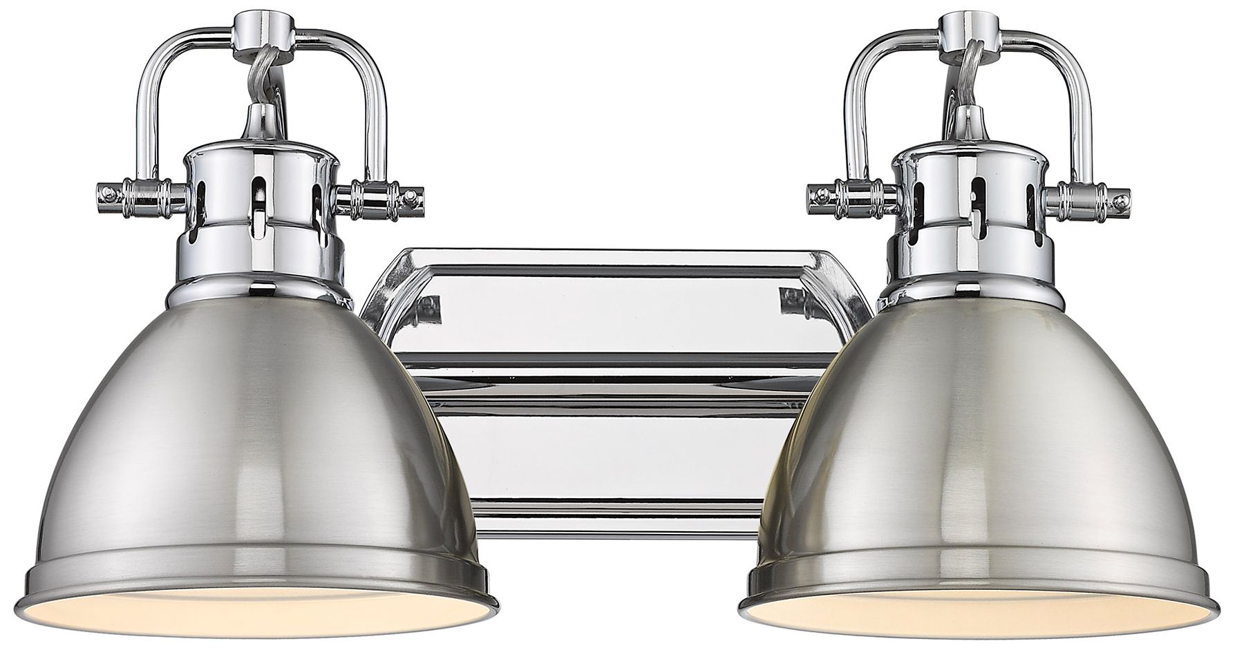 Image 4 Duncan 16 1/2" Wide Chrome 2-Light Bath Light more views