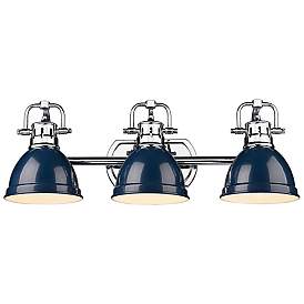 Image5 of Duncan 24 1/2" Wide Chrome 3-Light Vanity Bath Light more views
