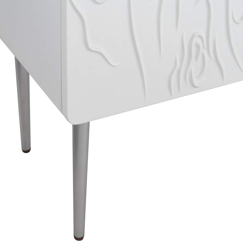 Image 5 Duncan 29" Wide White Console Table more views