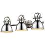 1_Duncan 3-Light Bath Vanity in Pewter with Chrome