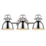 2_Duncan 3-Light Bath Vanity in Pewter with Chrome more views