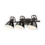 5_Duncan 3-Light Bath Vanity in Rubbed Bronze with Black more views