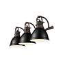 2_Duncan 3-Light Bath Vanity in Rubbed Bronze with Matte Black more views