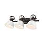 5_Duncan 3-Light Bath Vanity in Rubbed Bronze with White more views