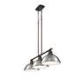 2_Duncan 3-Light Linear Pendant in Rubbed Bronze with Pewter more views