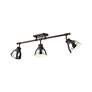 Thumbnail2 of Duncan 3-Light Semi-Flush - Track Light in Rubbed Bronze with Chrome more views