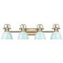 1_Duncan 4-Light Bath Vanity in Aged Brass with Seafoam