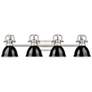 1_Duncan 4-Light Bath Vanity in Pewter with Black