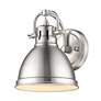 Thumbnail2 of Duncan 6 1/2" Wide Pewter 1-Light Wall Sconce with Pewter more views