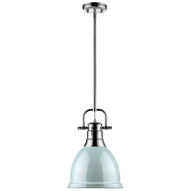 Image 3 Duncan 8 3/4" Wide Chrome Mini Pendant more views