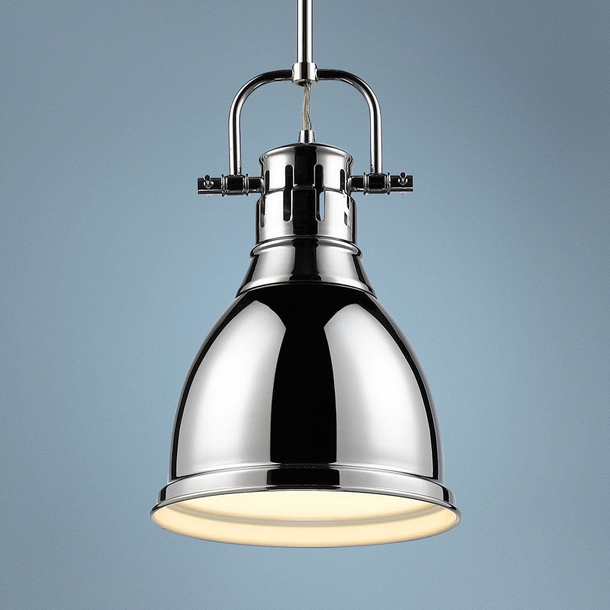 chrome mini pendant light