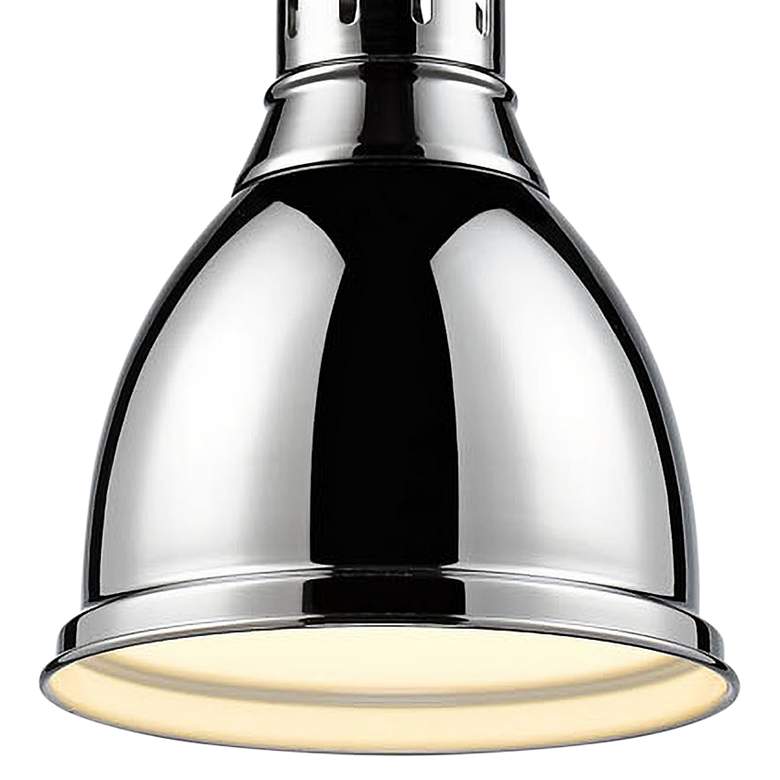 Image 3 Duncan 9" Wide Chrome Mini Pendant with Rod more views