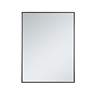 4_Duncan Black Metal 30" x 40" Vanity Wall Mirror more views