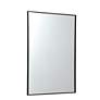 6_Duncan Black Metal 30" x 40" Vanity Wall Mirror more views