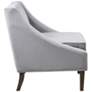 Duncan Light Gray Fabric Accent Chair