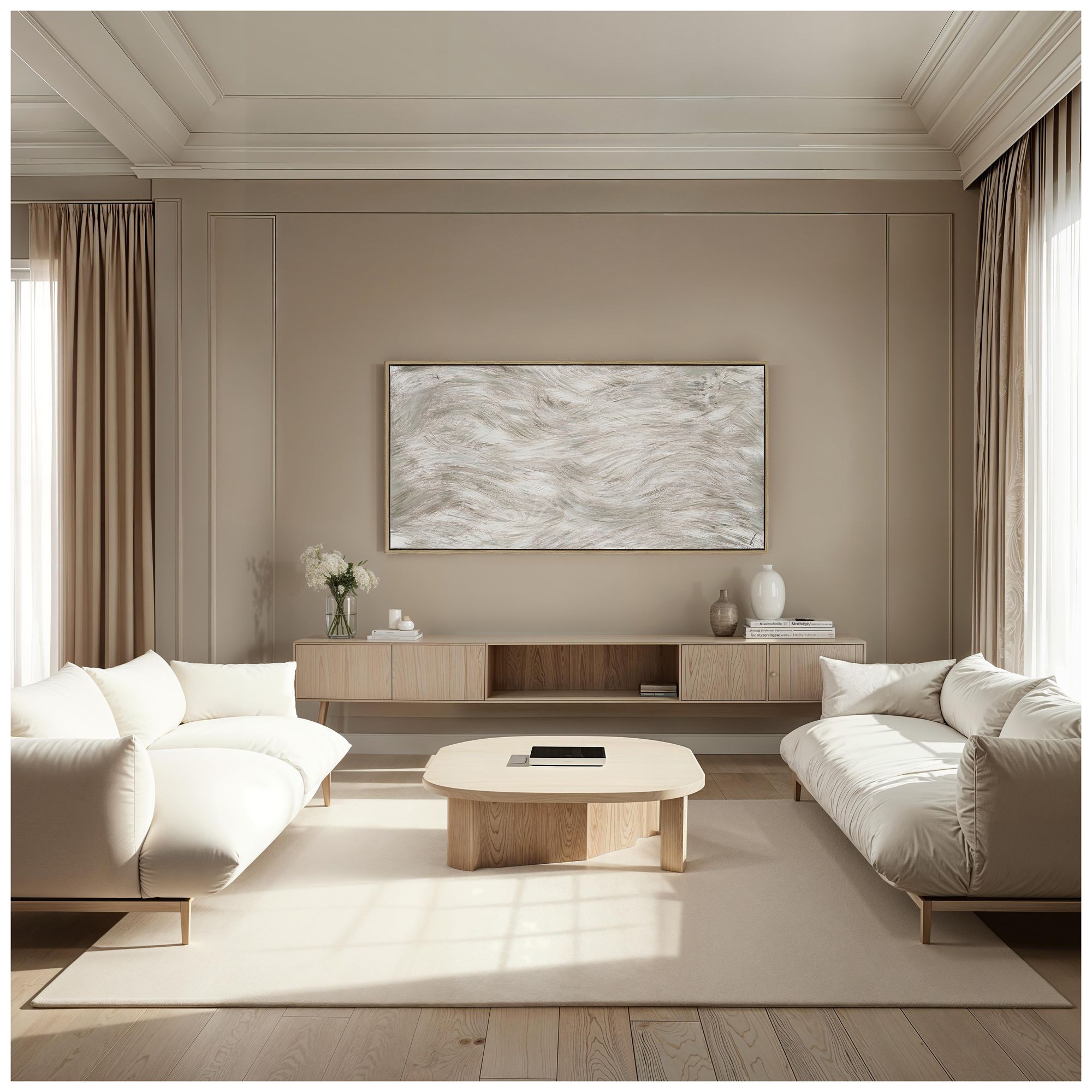 Image 4 Dune 30" H x 60" W Canvas Art more views