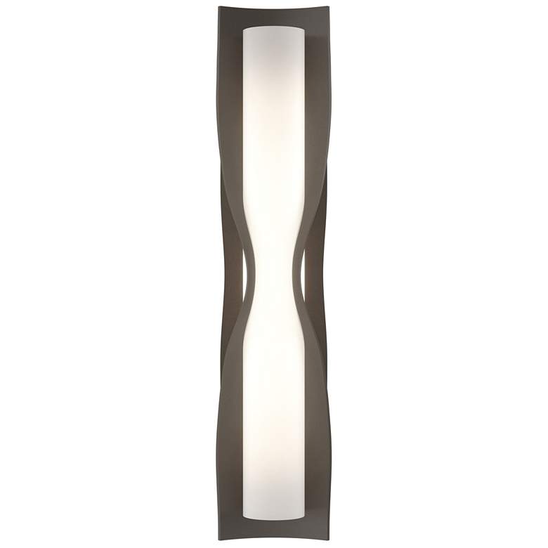 Image 1 Dune Large Sconce - Oil Rubbed Bronze - Opal Glass